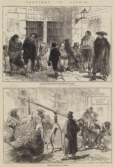 Bocetos en Madrid de Sir John Charles Robinson